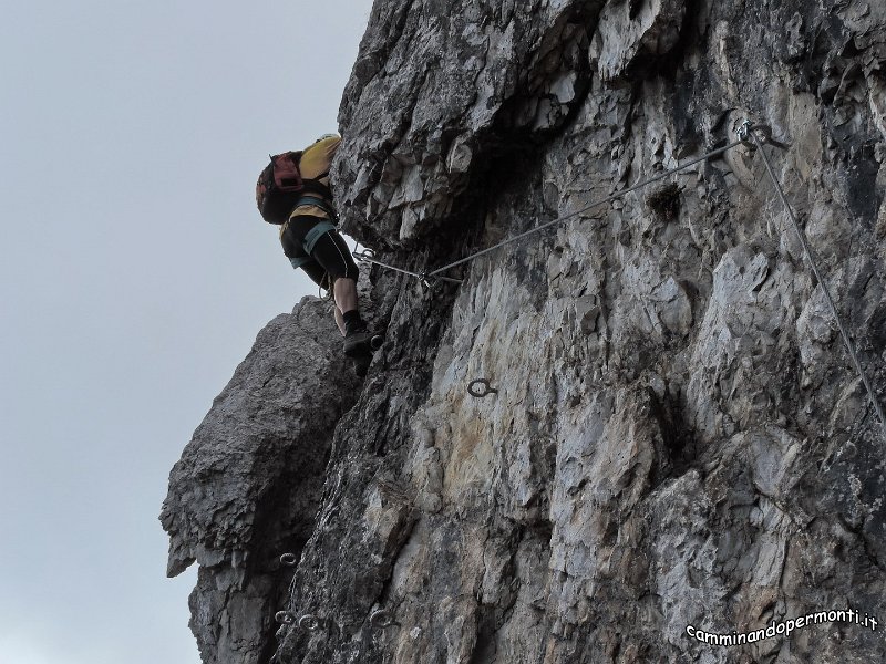 35 Ferrata MAURIZIO Anticima est Monte Alben.JPG -           